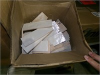 Entire box of small tile  8"x2.5"