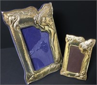 Victorian Art Nouveau Sterling Picture Frames