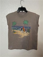 Vintage 1980s Beach Shirt