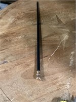 Ornate handle walking stick 36” long