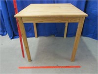 smaller pine dinette table (no chairs)