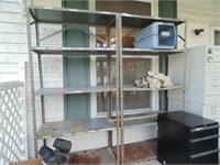Double Metal Shelving Units (Bolted Together)