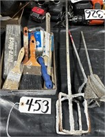 Painting Lot Mixers, Brushes, Rollers & More