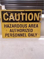 Metal hazardous area