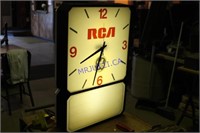 Vintage RCA Clock/Sign - Clock Works, Light Works