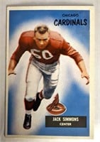1955 Bowman Jack Simmons Card #27