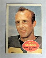 1960 Topps Max McGee Packers Card #55