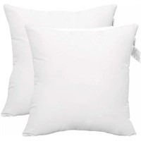 P4074  ACCENT HOME Pillow Inserts, 20 x 20 - Set o