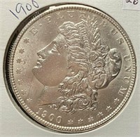 1900 Morgan Silver Dollar (UNC)
