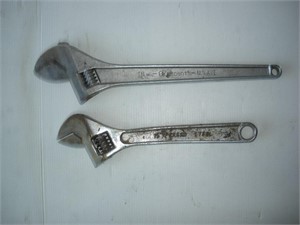 15 & 18 inch Adjustable Wrenches