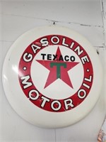 Metal Texaco Gasoline Motor Oil Sign