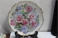 A Rose Plate Wall Hanger