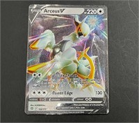 Arceus V 122/172 Premium Collection Metal Card