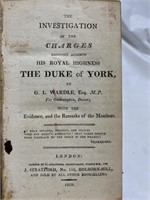 1809 Investigation of royal highness Duke of York