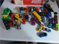 Large lot of hot wheels and more