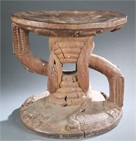 Benin stool. 20th century.