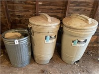 Trash Cans, Buckets
