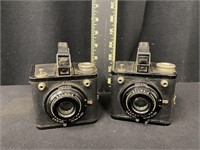 Pair of Vintage Brownie Six 20 Cameras