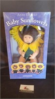 Anna Geddes baby sunflower doll