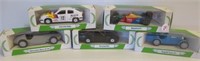 (5) Items including Mobile Oil, diecast cars in
