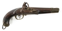 PRUSSIAN SCHMALKALDEN FLINTLOCK CAVALRY PISTOL