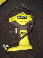 RYOBI 18v high pressure inflator w/ digital gauge