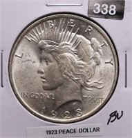 1923 U.S. Peace Silver Dollar