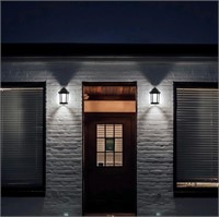 Edvivi 2 Pack LED Outdoor Wall Sconce