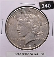 1928-S U.S. Peace Silver Dollar