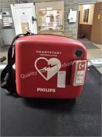 philips heartstart defibrillator (display case)