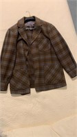 Vintage PENDLETON wool coat sz L