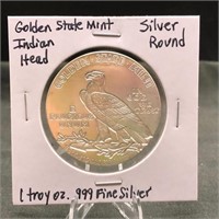 Golden State Mint Silver Round