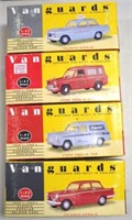 Four Vanguards Ford Anglia and Triumph Herald vans