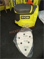RYOBI 18v corner cat finish sander, tool Only