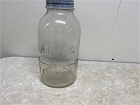 Clear Atlas Strong Shoulder Mason 1/2 Gal. Jar