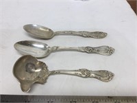 (3) Sterling Silver Spoons