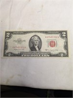 1953B Two Dollar Red Seal