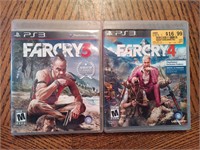 PS3 - Far Cry #3 & #4 (Tested)