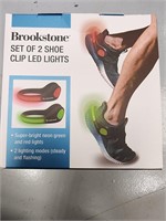 Brookstone shoe clip LED lights