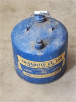 Galvanized Oil Can