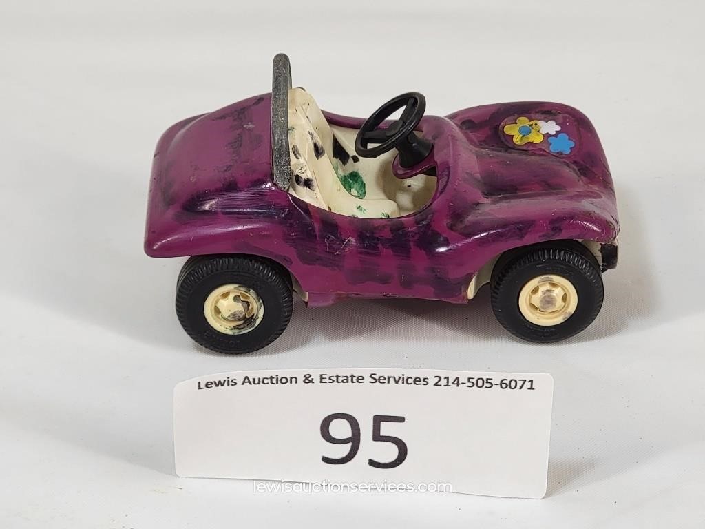 Vintage Tonka USA Pressed Steel Purple Dune Buggy