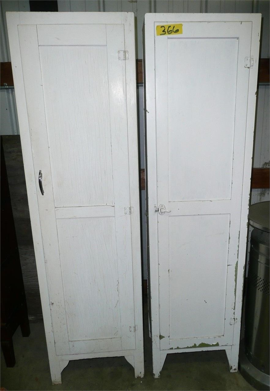 2 Metal Garage Cupboards