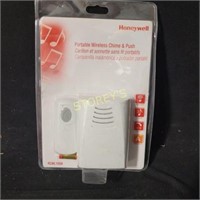 New Honeywell Portable wireless Chime & Push