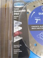 5 Mixed Century Diamond pro Circular Saw Blades