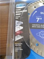 5 Mixed Century Diamond pro Circular Saw Blades