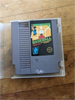 NES Baseball Game Cart.