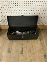 TOOL BOX WITH SOCKETS AND SCREW DRIVERS