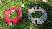 Wheel weights for Farmall type M or H tractors 1