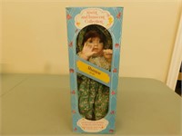 14" Hand Crafted Porcelain Doll - Shannon