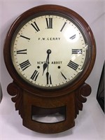 F. W. Gerry Newton Abbot Wall Clock